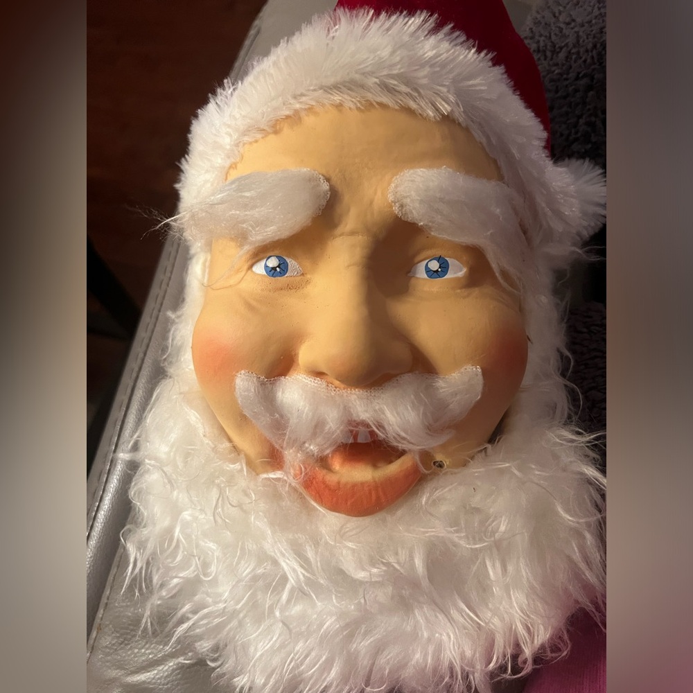 Naughty Santa Hanging decoration
